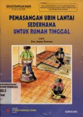 Pemasangan Ubin Lantai Sederhana untuk Rumah Tinggal